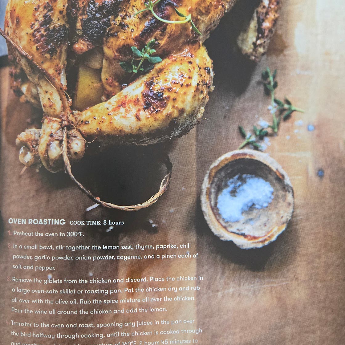 Paprika Rubbed Rotisserie Chicken