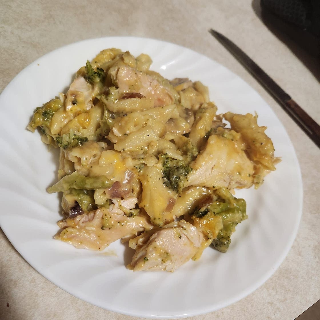 Healthier Broccoli Chicken Casserole