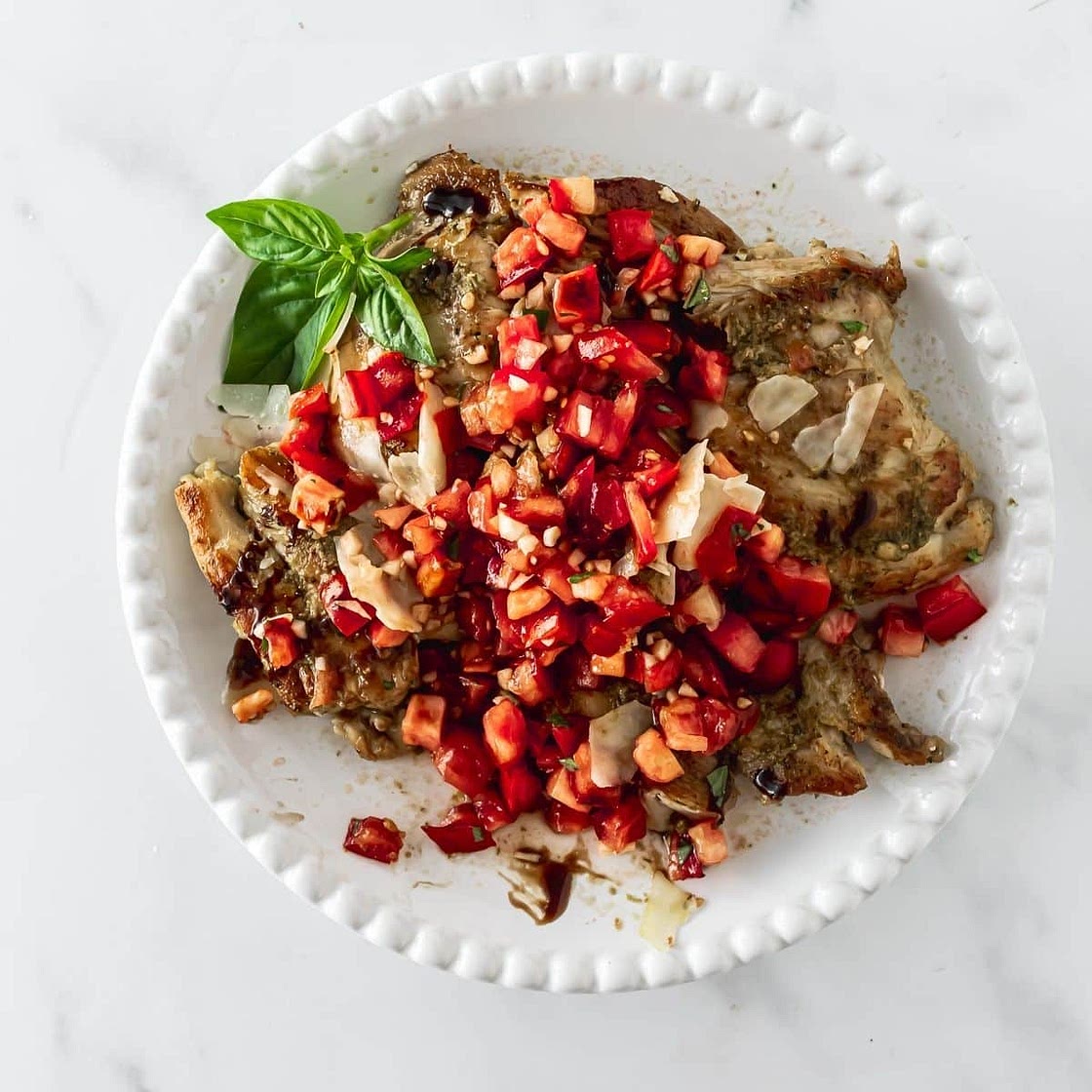 Pesto Bruschetta Chicken