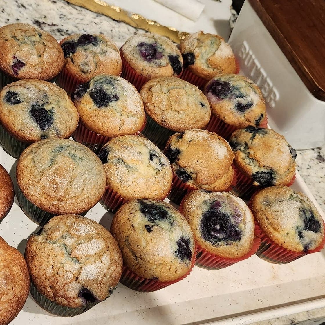 Homemade Blueberry Muffins