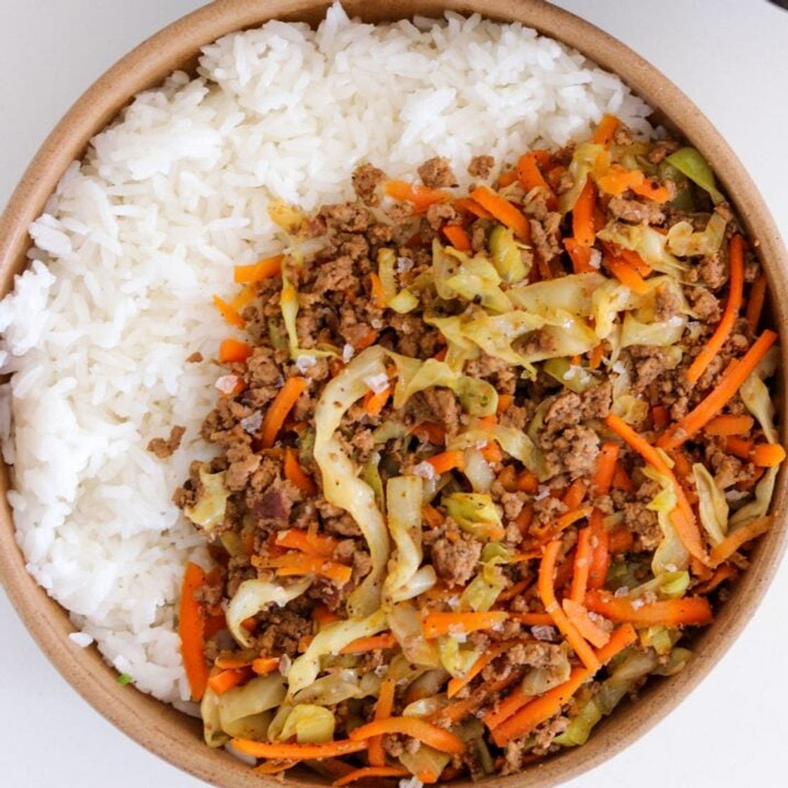 Ground Beef and Cabbage