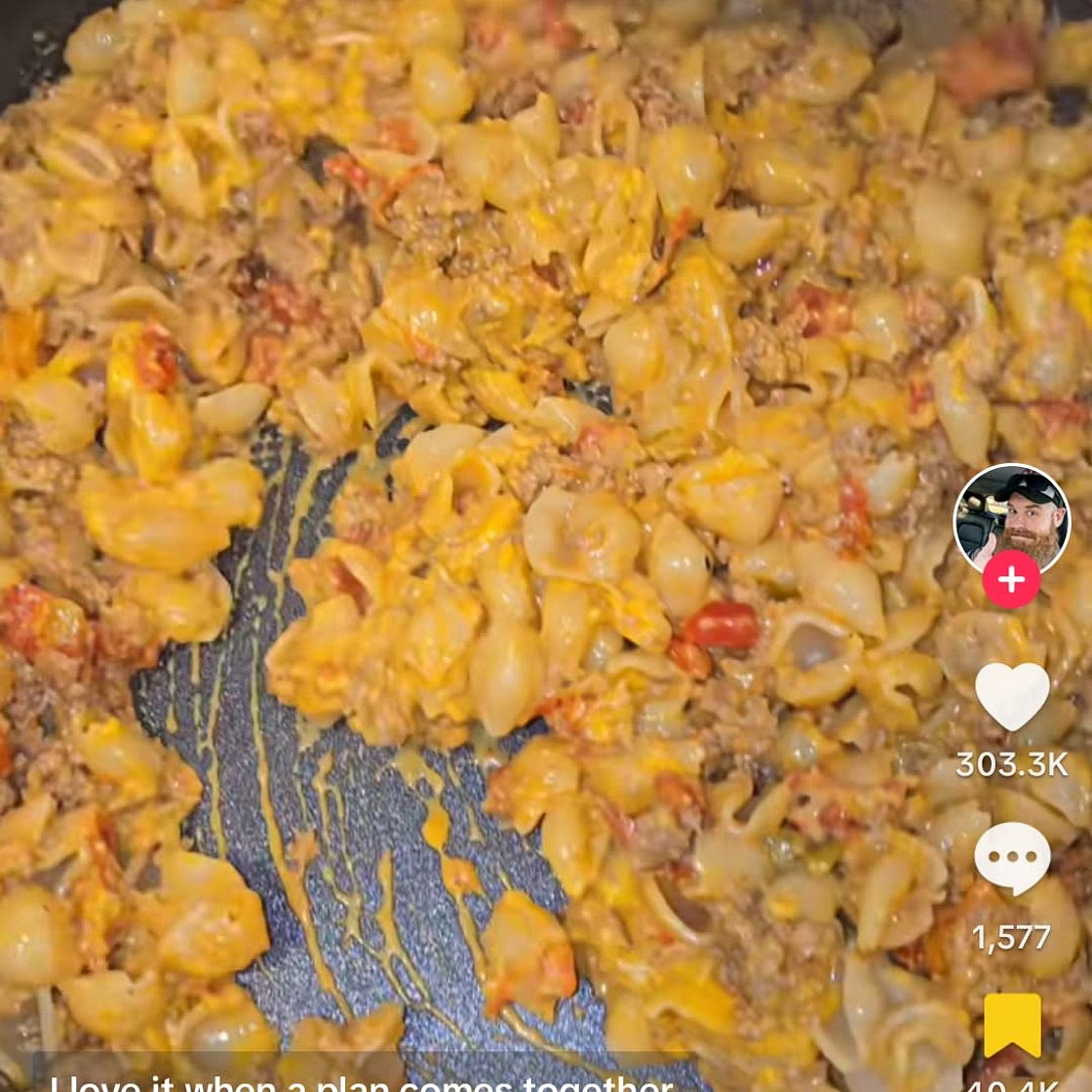 Poor man hamburger Helper