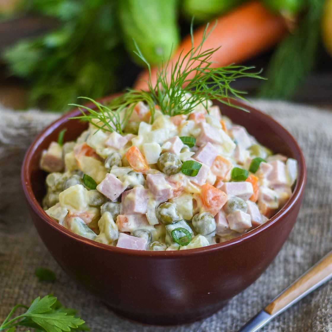 Olivier Potato Salad (Салат Оливье)