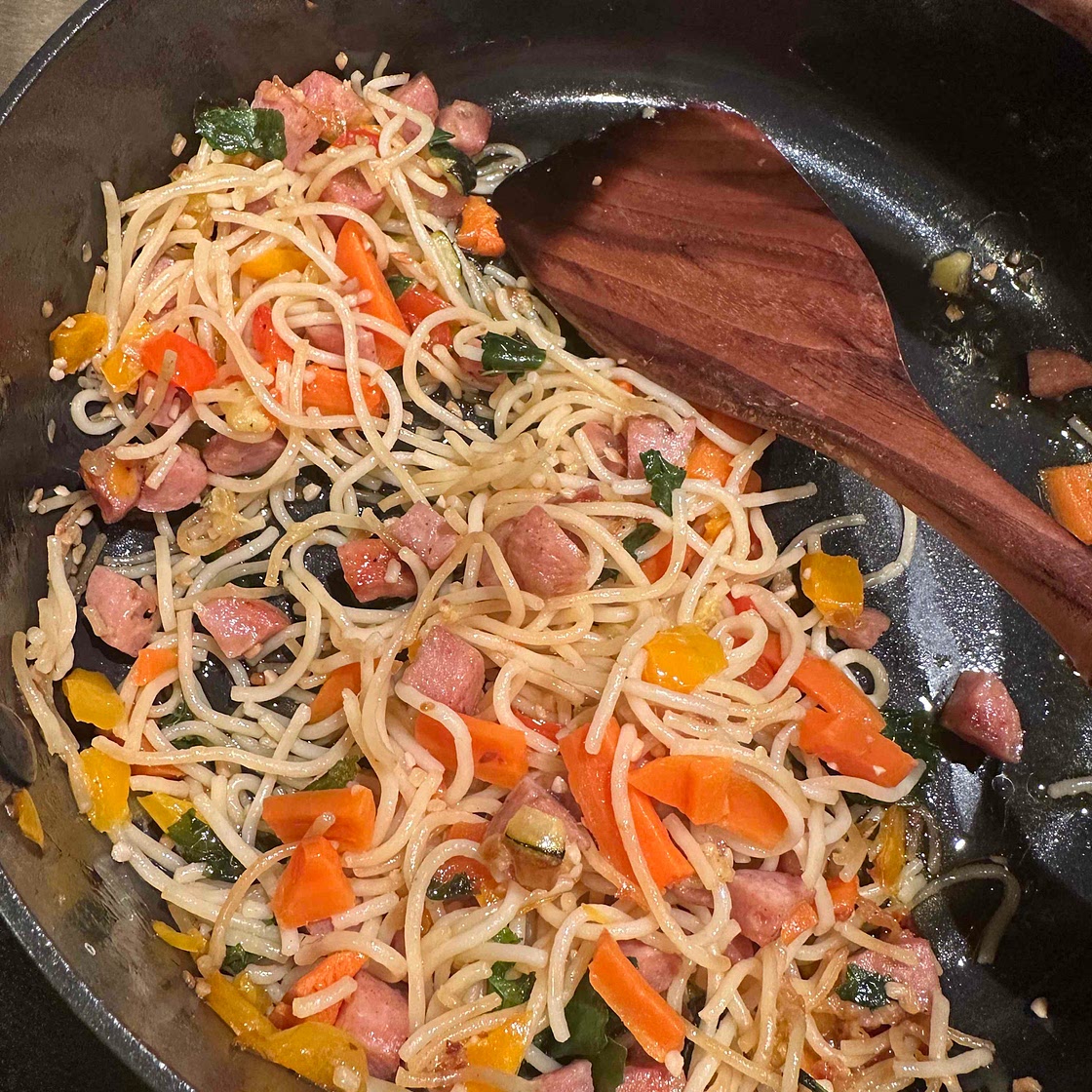 Lemon Butter Sausage Pasta