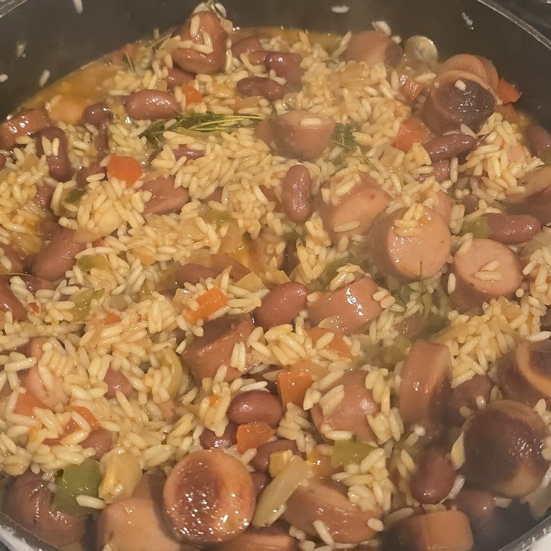 Red Beans & Rice with Sausage