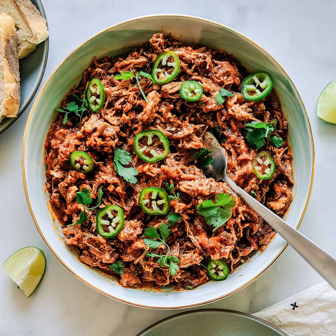 Mexican slow cooker pulled pork