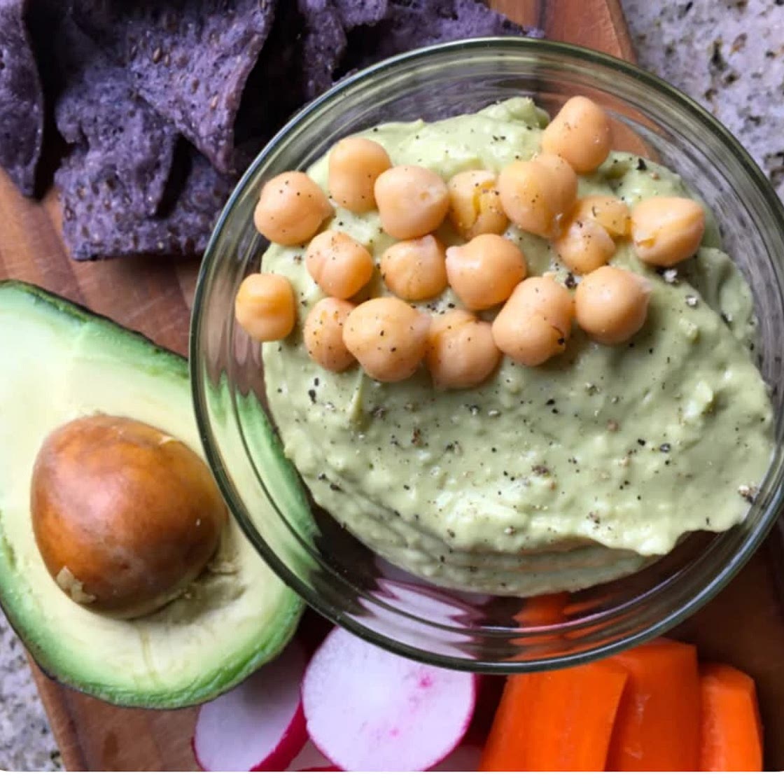 Whipped Avocado Hummus 