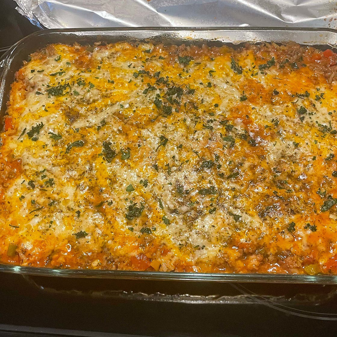 Easy Stuffed Pepper Casserole
