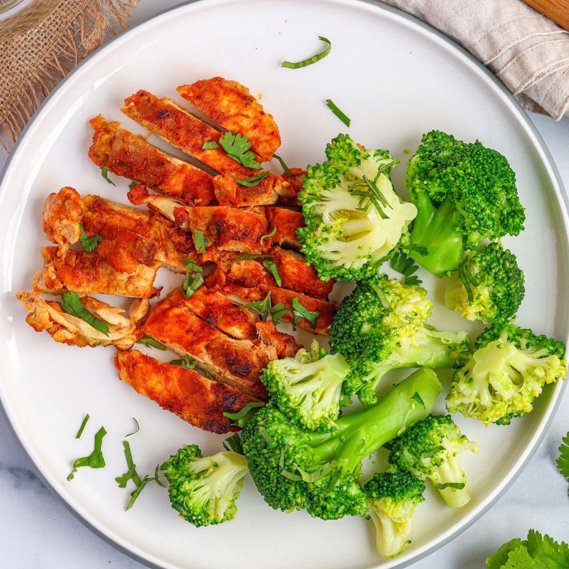 Oven-Baked Red Curry Chicken