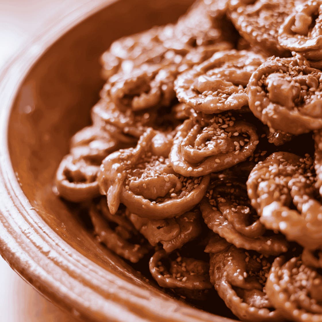 Moroccan Sesame and Honey Pastry