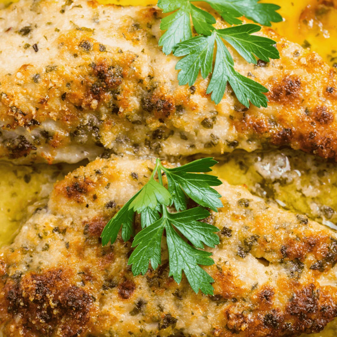 Australian Breaded Chicken with Tomato Sauce