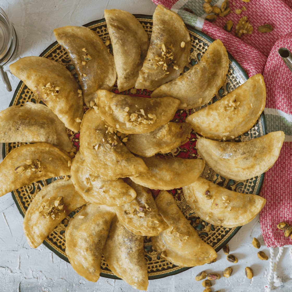 Lebanese Stuffed Pancakes