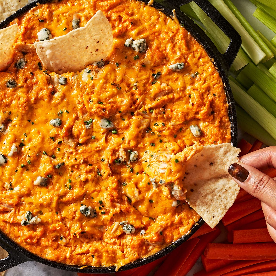 Crockpot Buffalo Chicken Dip
