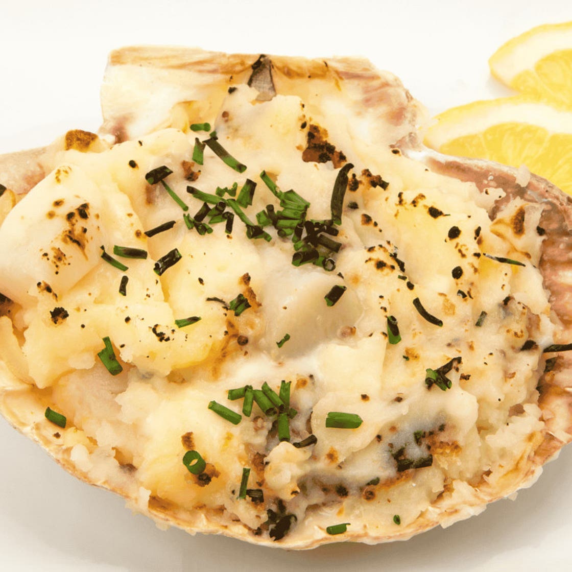 French Scallops with Cream Sauce
