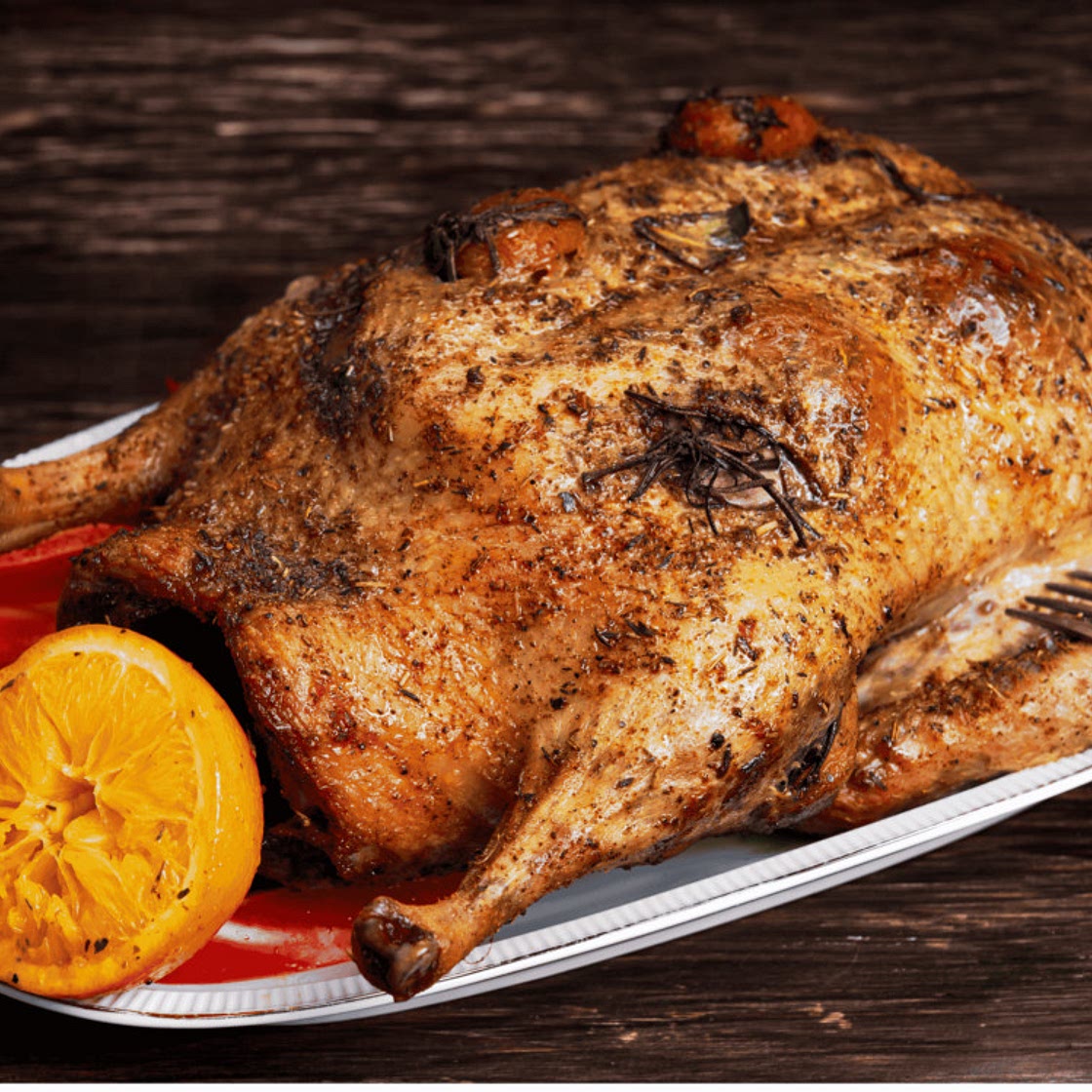 French Duck in Orange Sauce