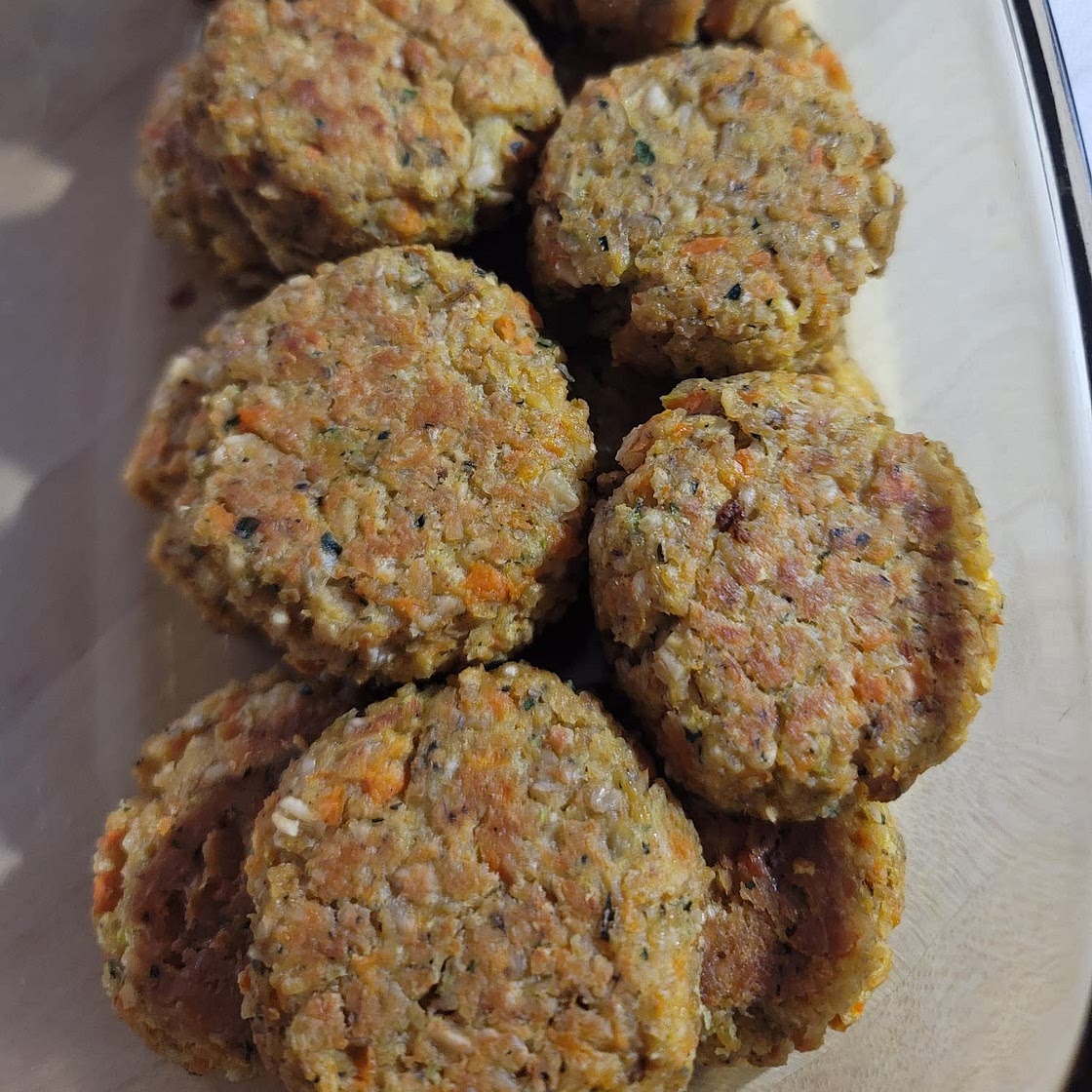 Chickpea Vegetable Nuggets