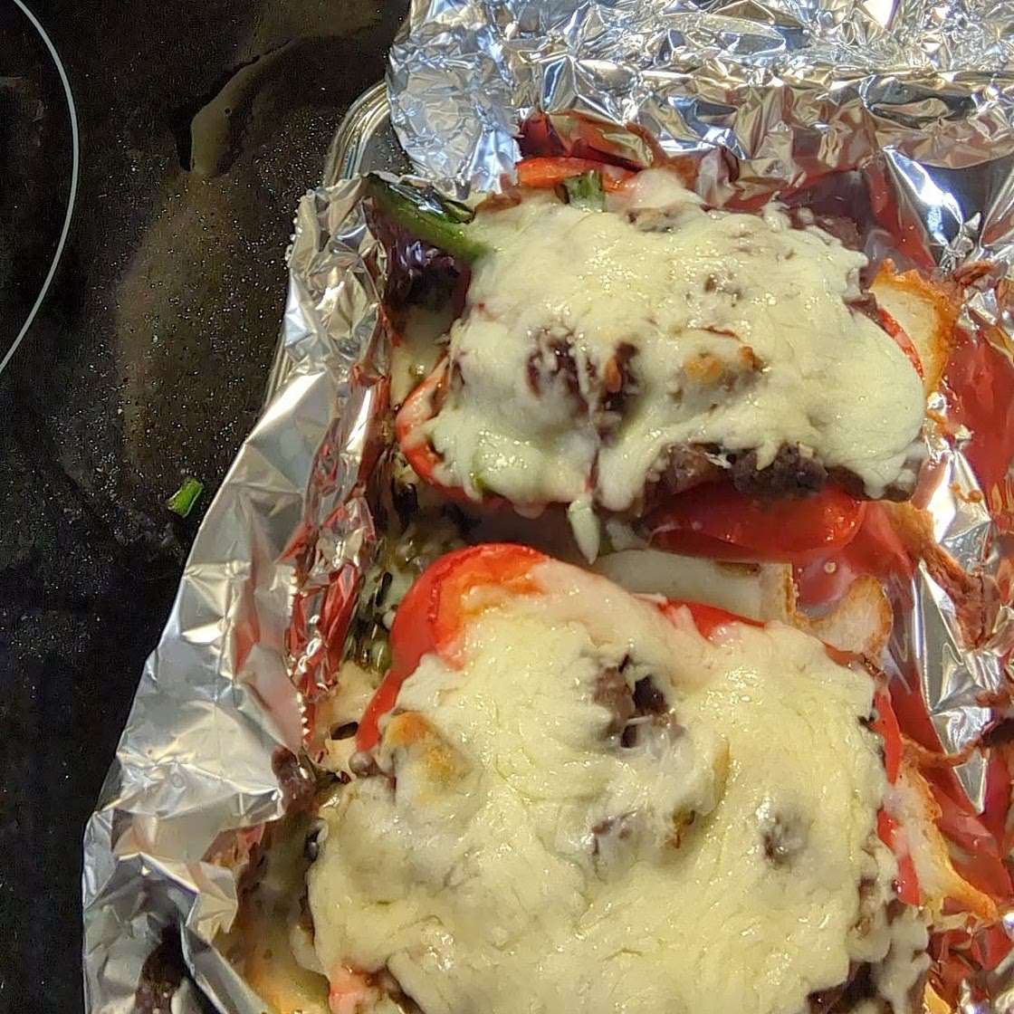 Philly Cheesesteak Stuffed Peppers