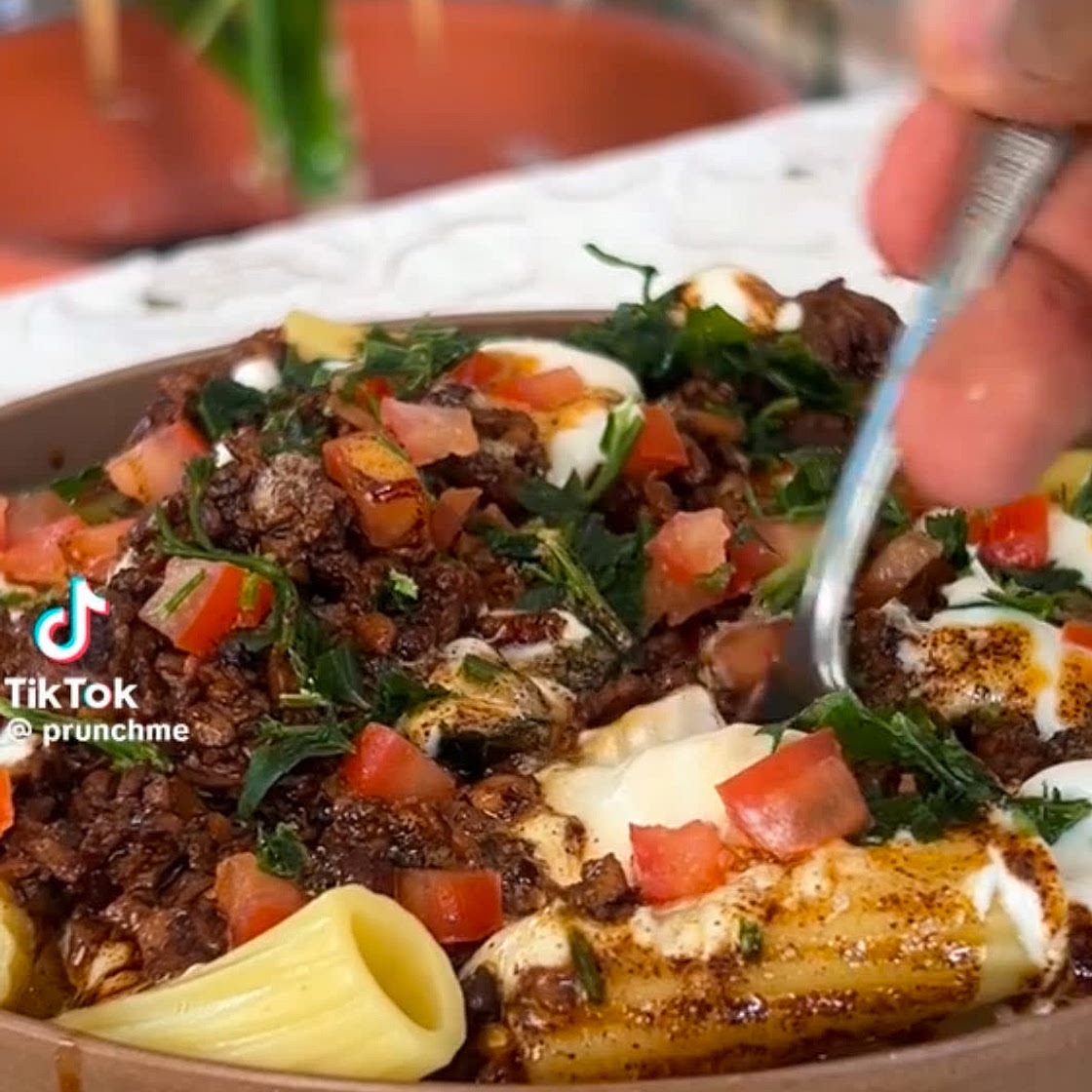 Turkish Tofu Pasta