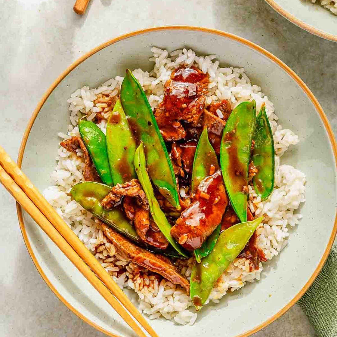 Beef and Snow Pea Stir Fry