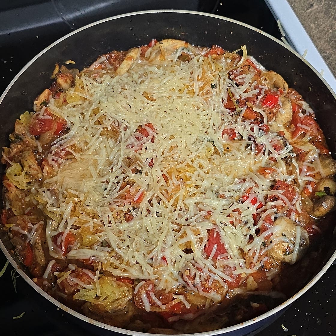 Parmesan spaghetti squash