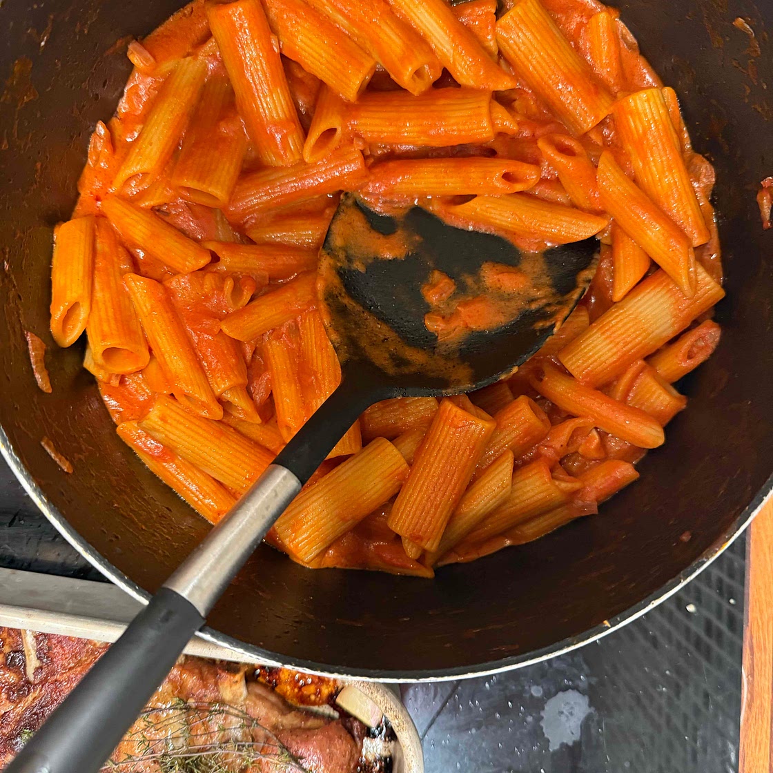 vodka gochuang pasta
