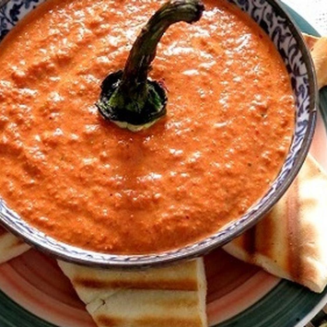 Muhammara / Roasted Bell Pepper and Walnut Dip