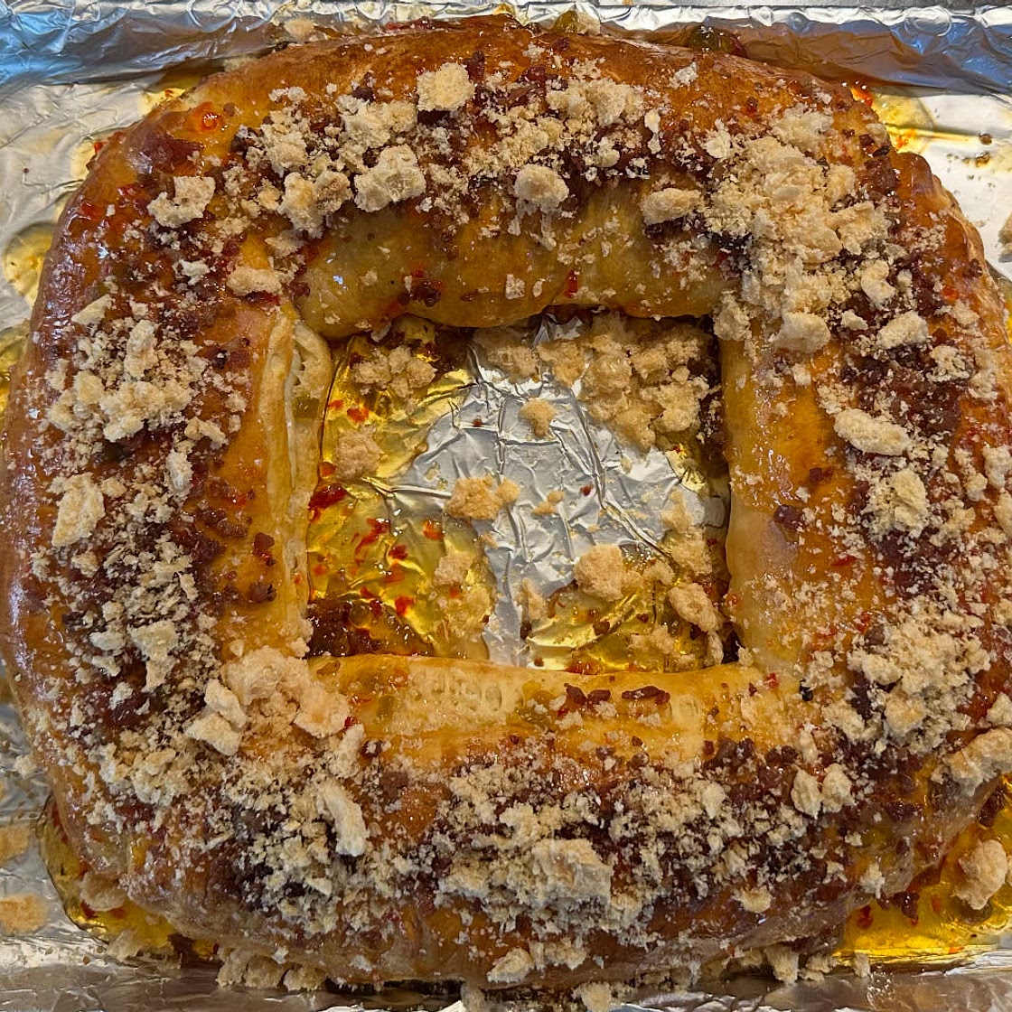 ScoFo’s Boudin king cake 