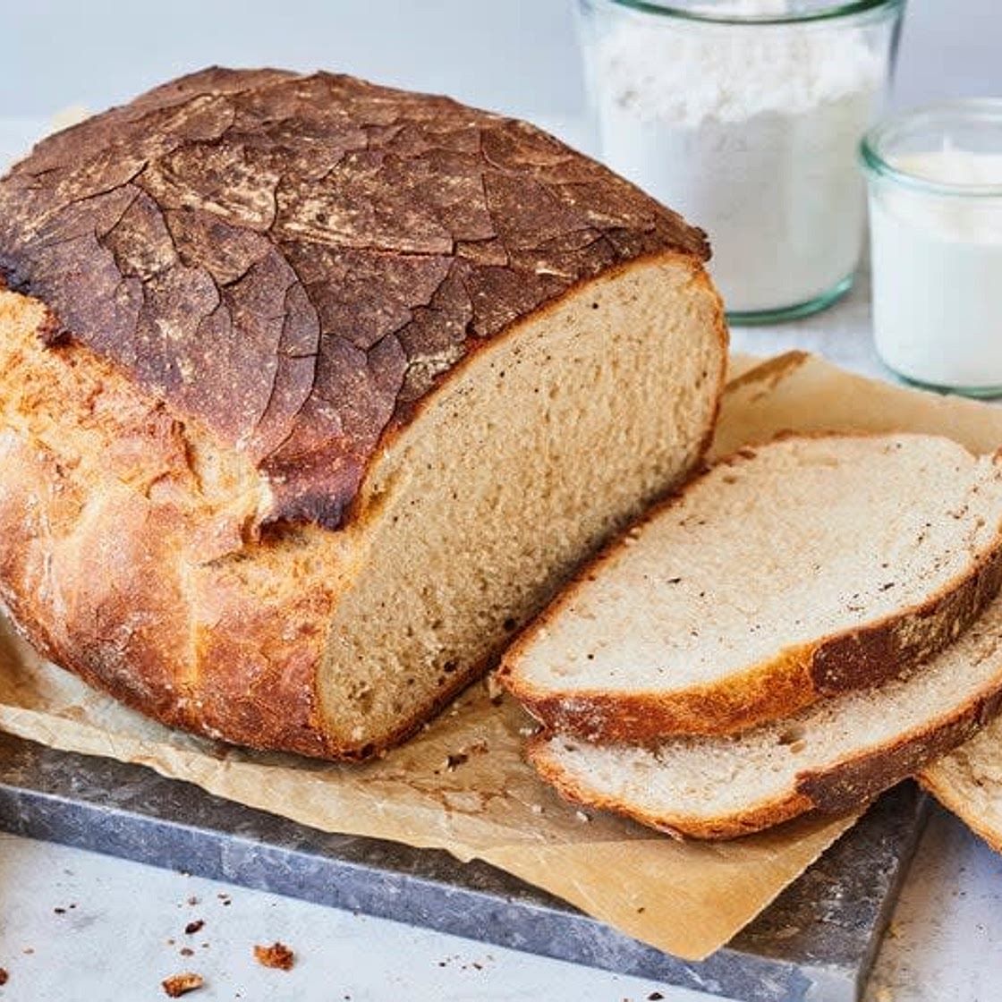 Jogurtbrot im Brotbackautomaten