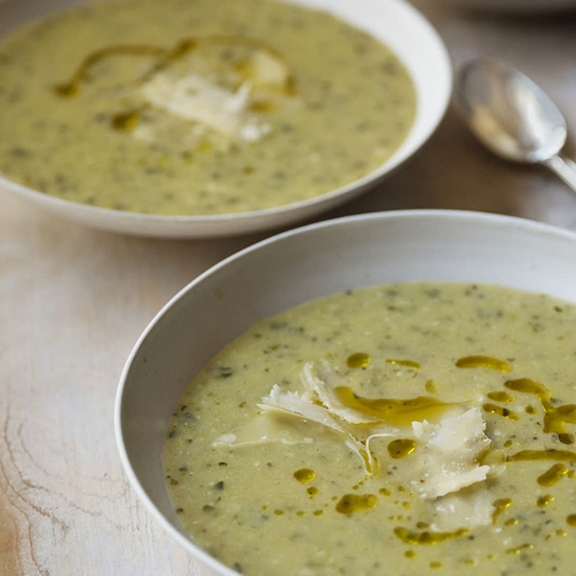 Zucchini Basil Soup
