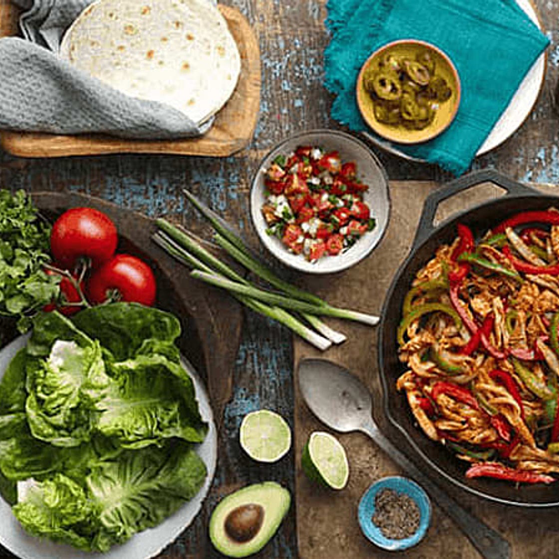 BBQ Chicken Fajitas