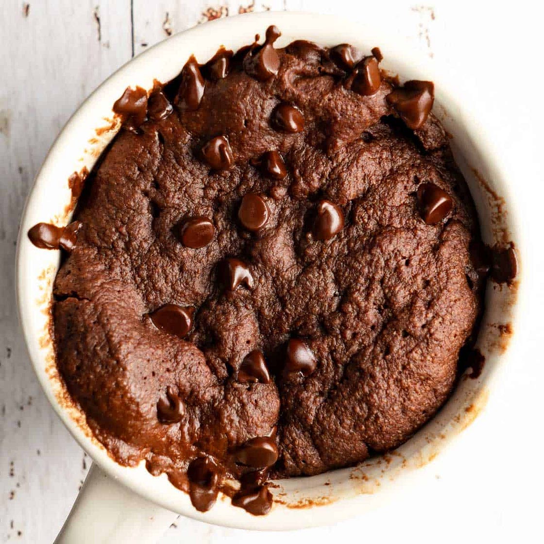 Chocolate Oat Mug Cake