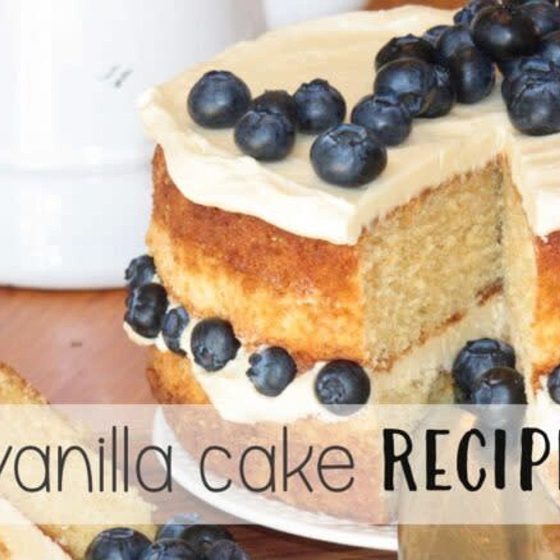 Super Moist Vanilla Cake