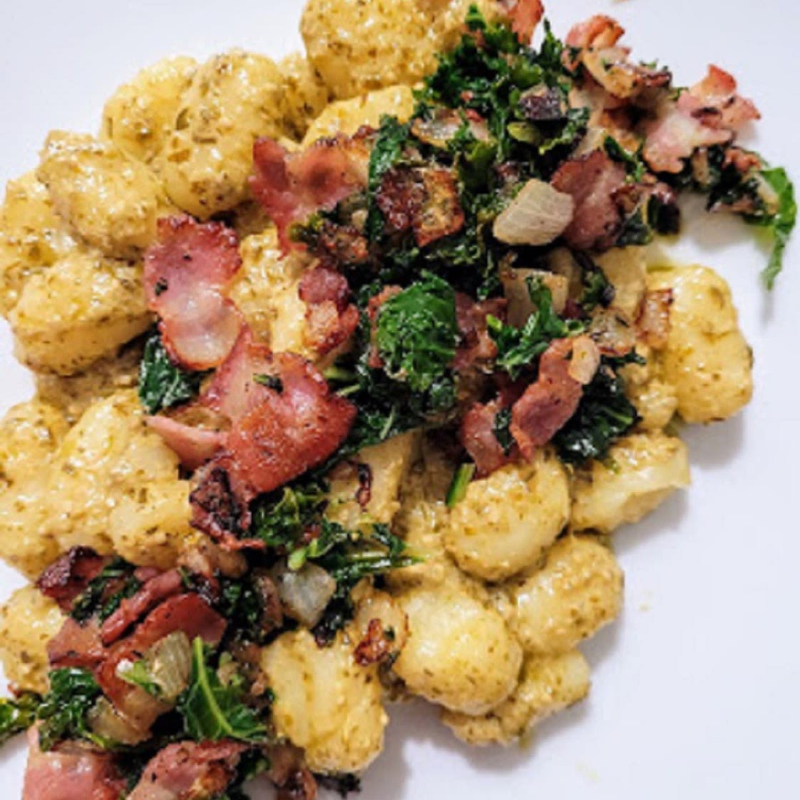 Bacon Kale Gnocchi