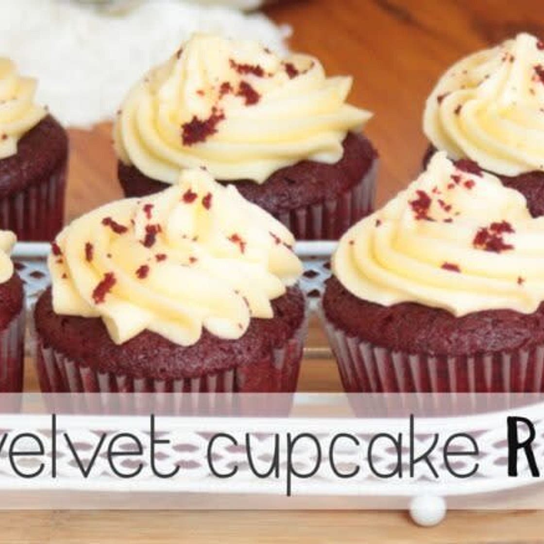 Super Moist Red Velvet Cupcake