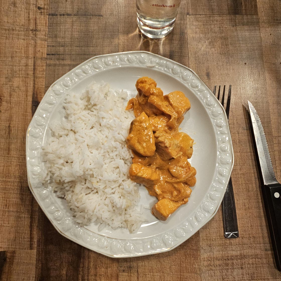 Curry de poulet piquant 🍗🍚🌶