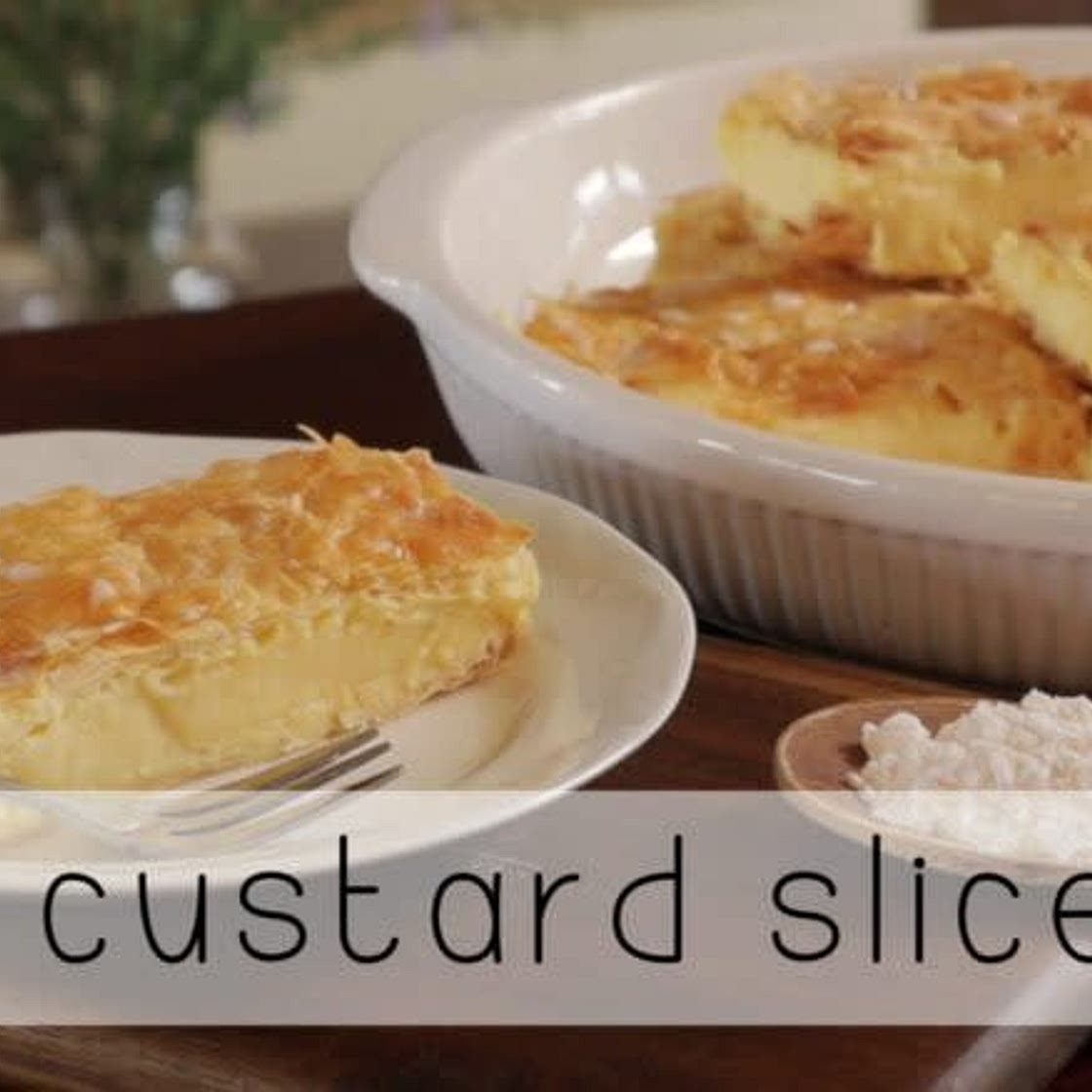 Yummy Custard Slice