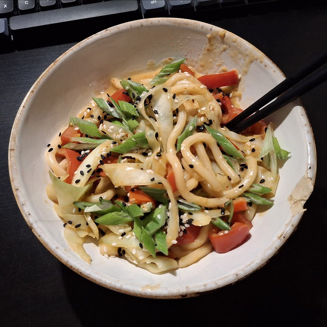 10 Minute Peanut Udon π₯π