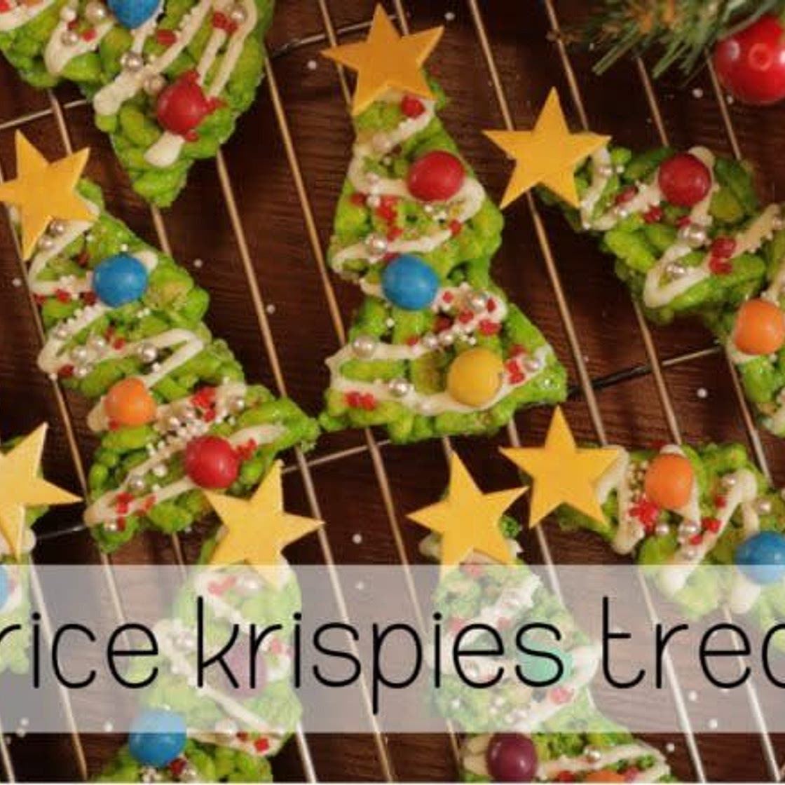 Whoville Christmas Tree Rice Krispies Treats