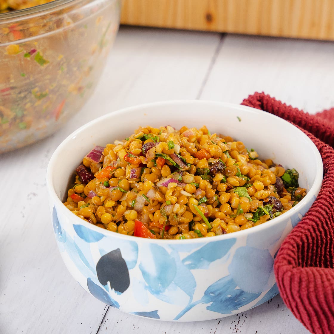 Curried Lentil Salad