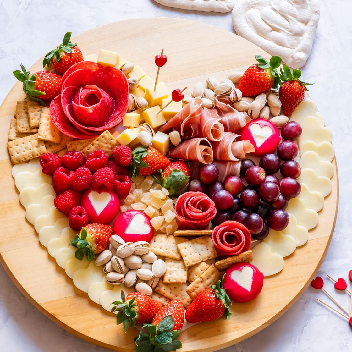 Valentine’s Day Charcuterie Board
