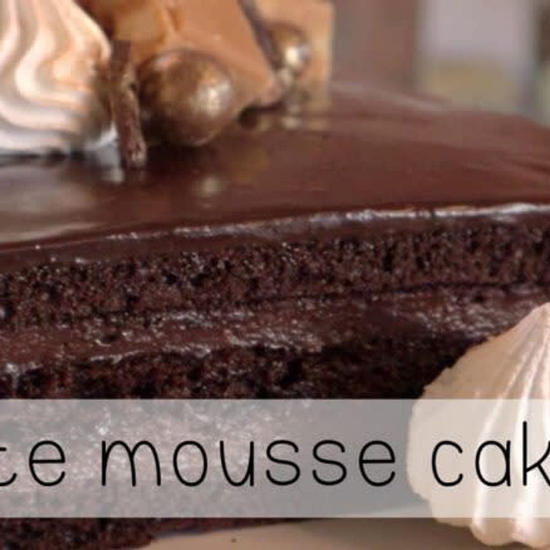 Perfect Chocolate Mousse Cake7