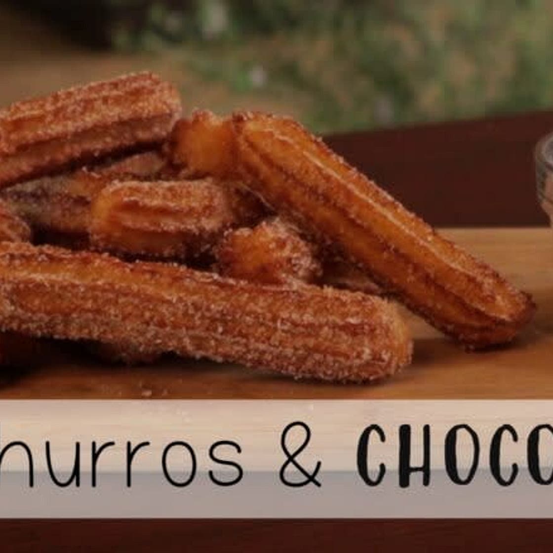 Easy Homemade Churros with Chocolate Dip