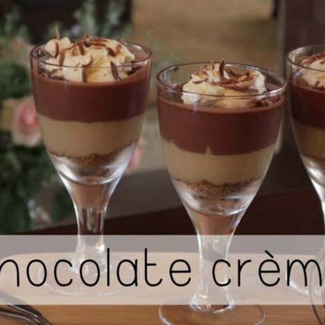Coffee Chocolate Crème Dessert