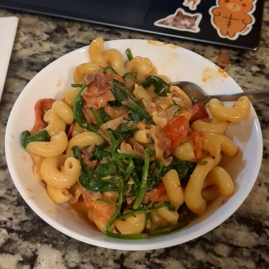 Spinach & Tomato Pasta