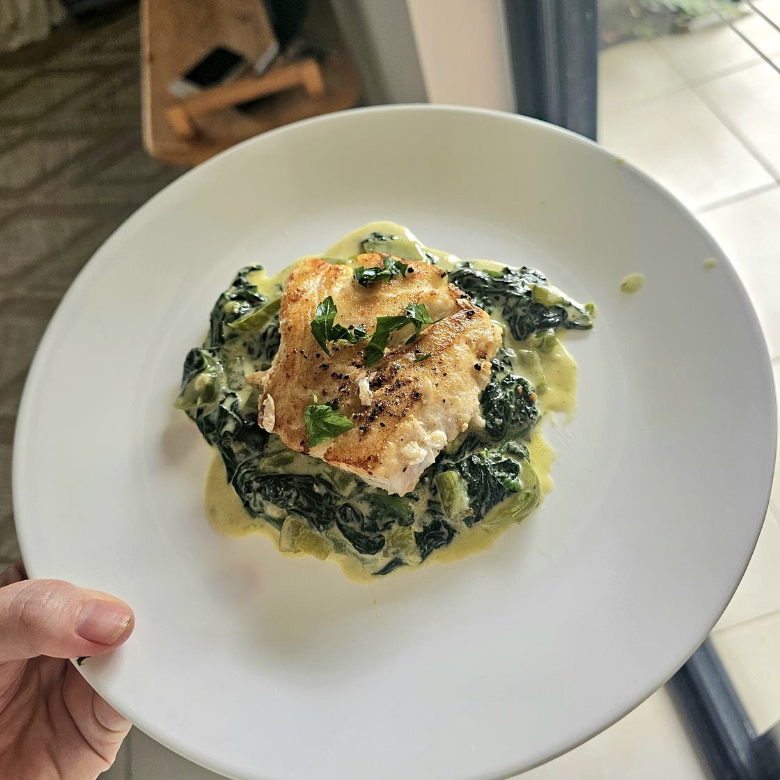 Fish Florentine