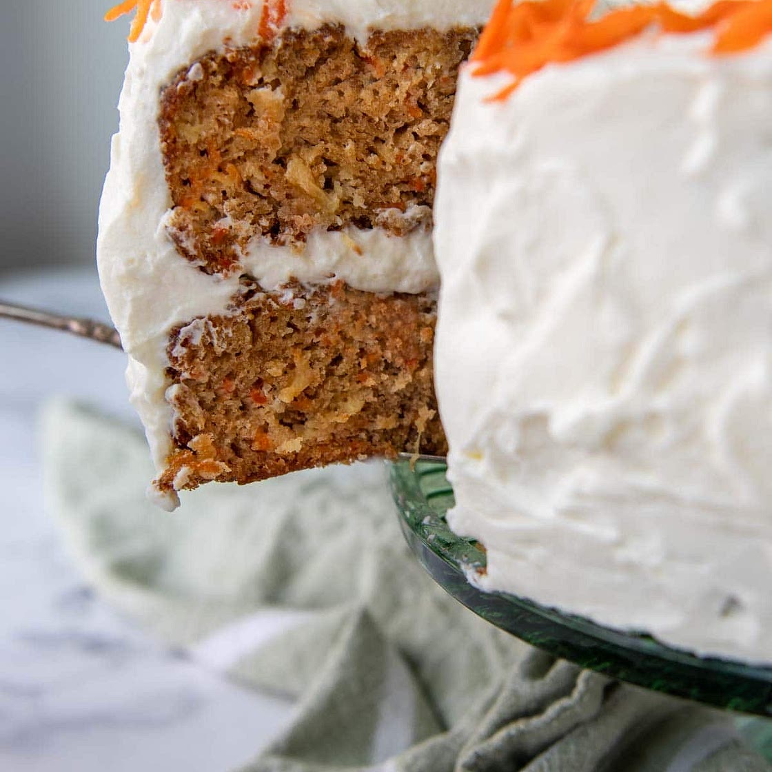 Old Fashioned Carrot Cake Recipe with Pineapple