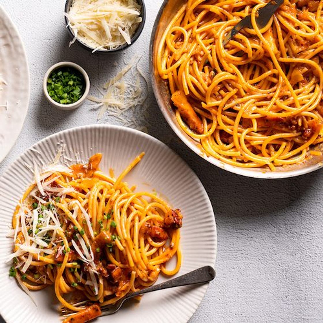 Kimchi Carbonara