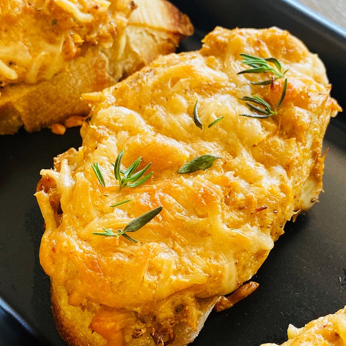 Parmesan Crab Toast