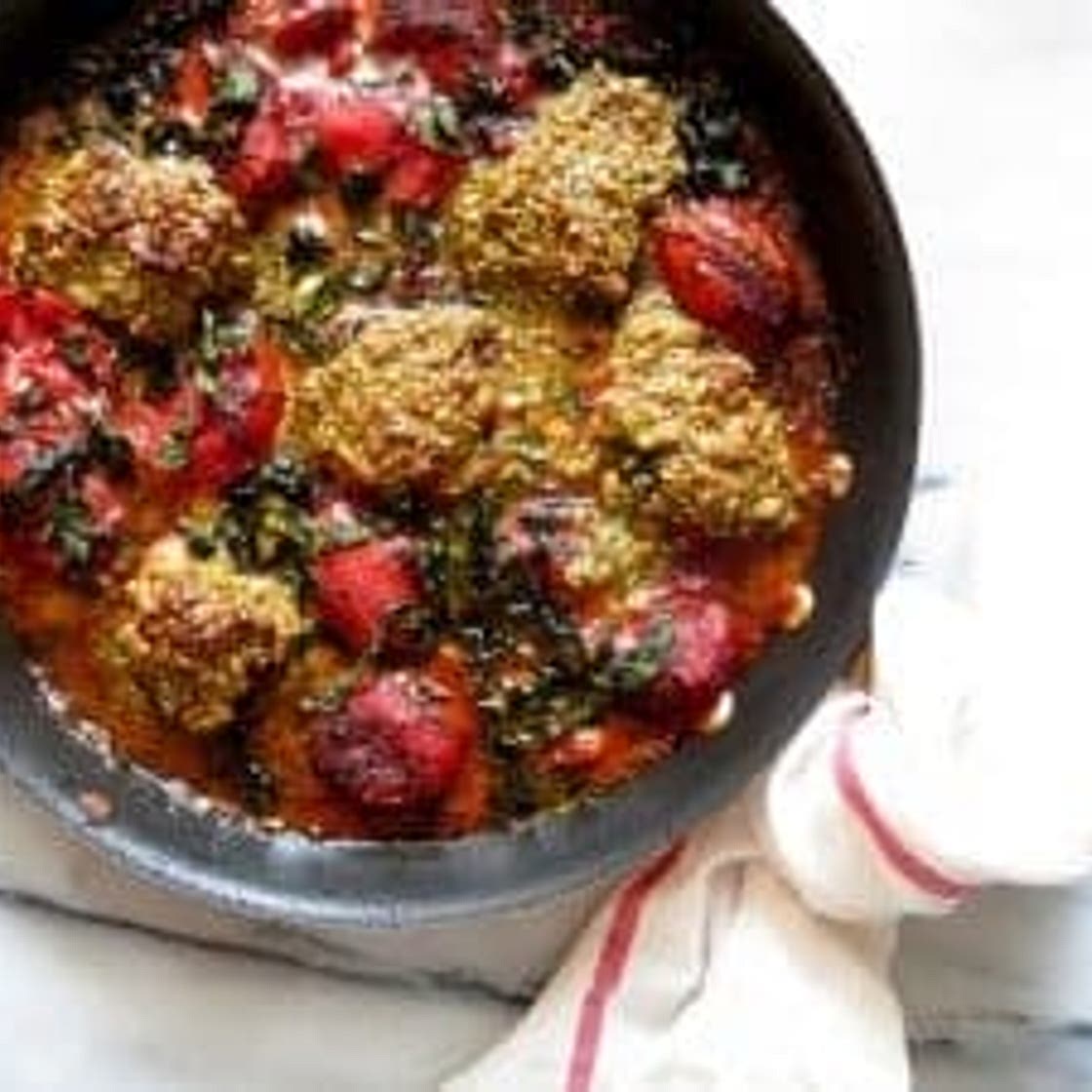 One Skillet Fire Roasted Tomato Chicken