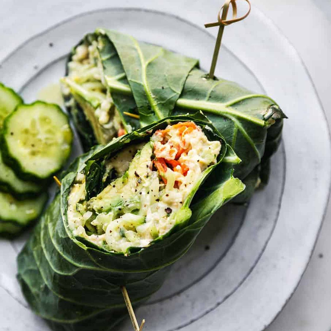 Hummus Veggie Wrap